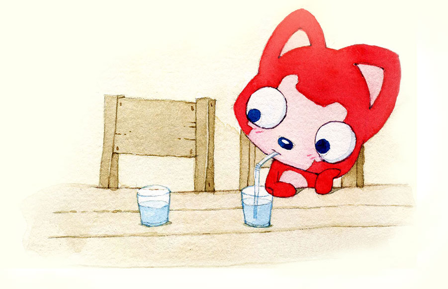 过去的黄黄一直是一个人生活，享受着孤独，也憧憬着爱情。